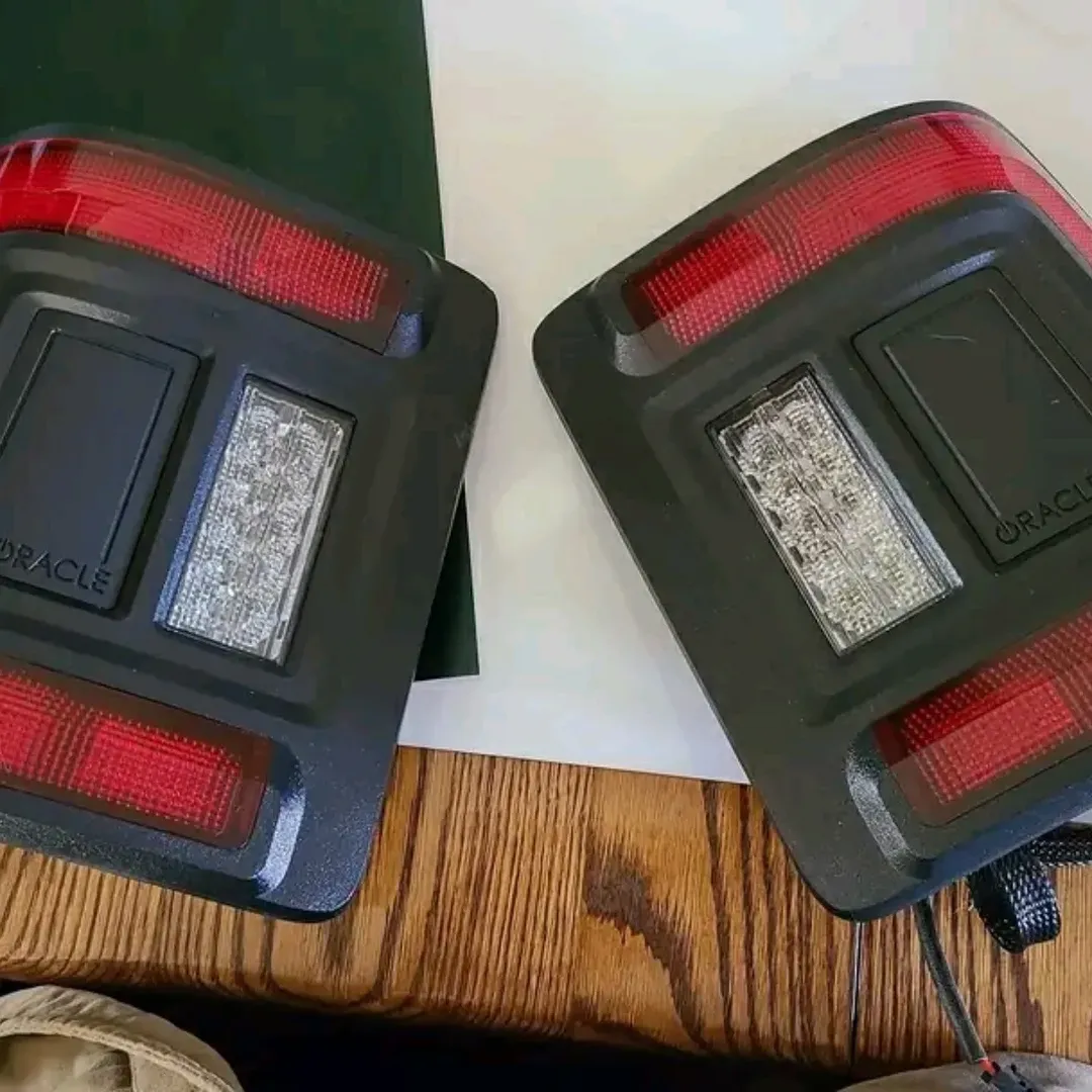 Oracle Flush Mount LED Tail Lights for Jeep Wrangler JL & Jeep Gladiator JT – Low Profile Upgrade